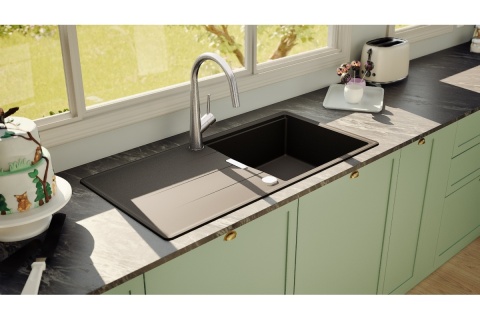 Zlew Schock TIA D-100L Magma CRISTADUR - LINIA STUDIO 100x50