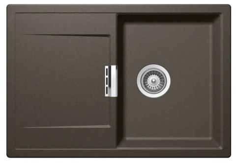 Zlewozmywak Schock Mono D-100S Carbonium CRISTADUR 74 x 51